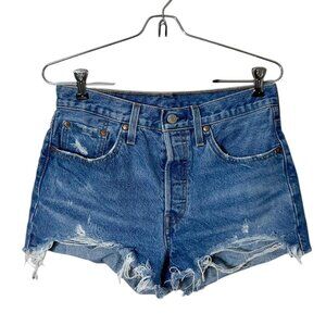 Levis 501 Dark Wash Spring Summer‎ Shorts